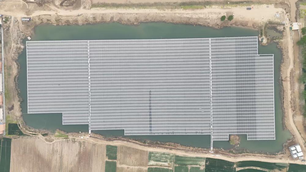 山东菏泽水上光伏项目